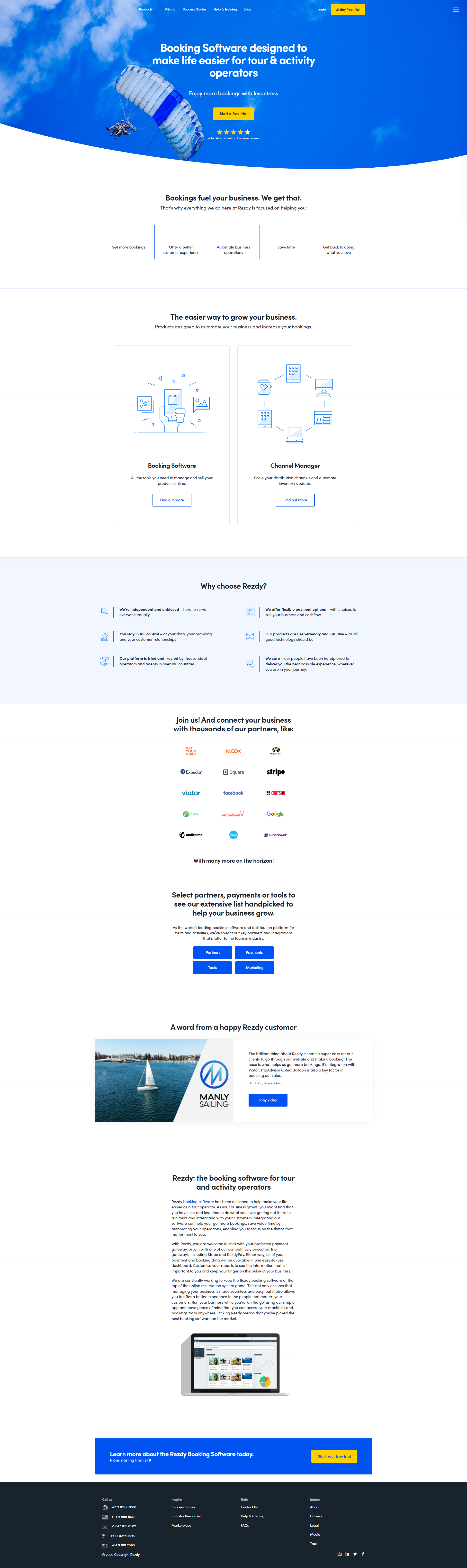 Rezdy Before Rezdy Before